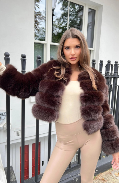 FAUX FUR COAT