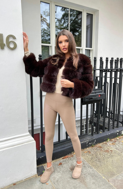 FAUX FUR COAT