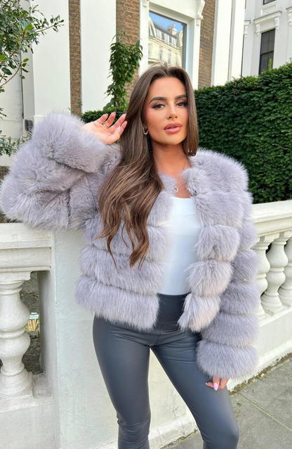 FAUX FUR COAT